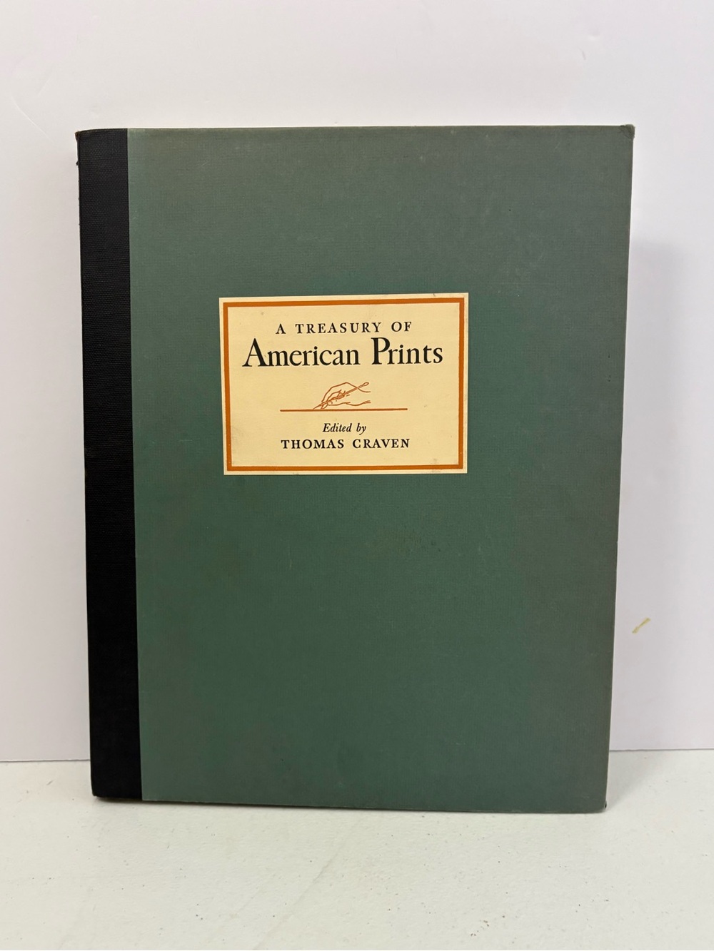 Vntg 1939 Thos. Craven A TREASURY OF AMERICAN PRINTS Grant Wood Cadmus Hopper